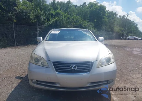 2007 Lexus Es 350 z USA, uszkodzony, nr VIN JTHBJ46G872004327